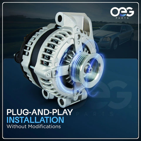 Plug N Play Replacement Alternator For Ford Mustang 4.6L V8 From 1999 To 2004 Drop In Ready And Reliable Power