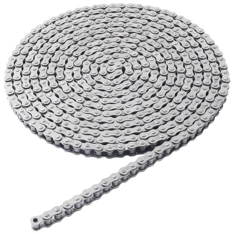 428 Roller Chain Kit For Sliding Gate Opener, 20 Feet, 474 Links With Chain Breaker Tool, coiled heavy-duty metal chain