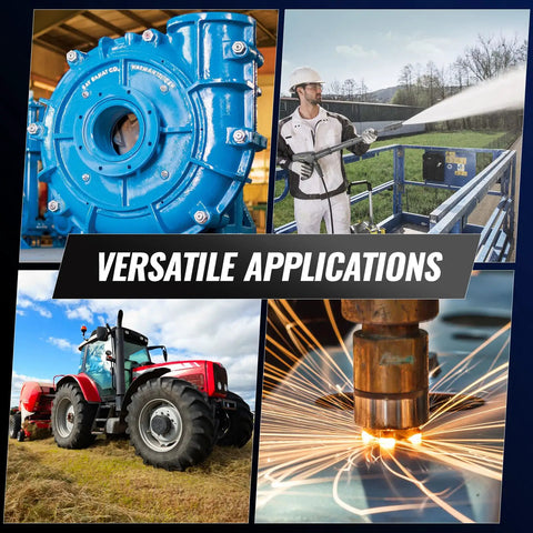 0.75HP Electric Motor With Dual CW CCW Rotation, 1725 RPM, 56 Frame featured in diverse machinery applications