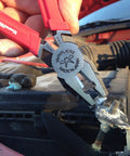 4 Piece Screw Extraction Pliers Gift Set Time Saving Handy Tool Kit used on car battery terminal.
