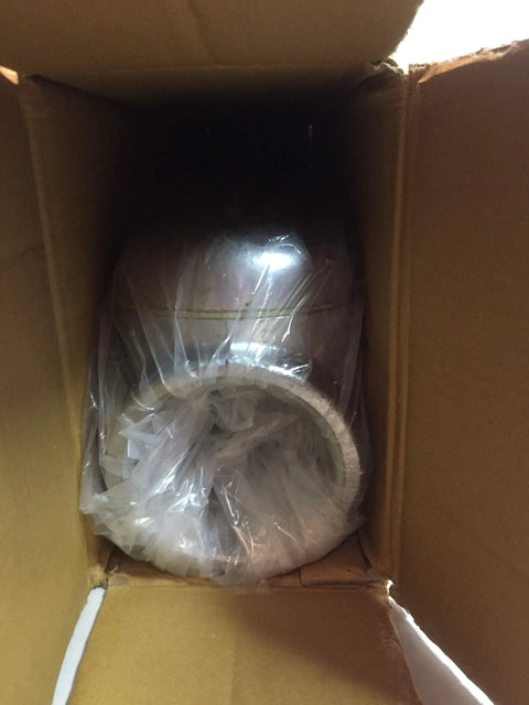 Heavy Duty 3 Inch Conduit Pulling Elbow Die Cast Copper Free Aluminum Raceway Fitting With Tapered Threads No Sweat Cable Pull packed in box.
