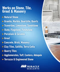Advanced Penetrating Sealer For Countertops Stone Tile And Grout Odorless Water Based Formula image with product details