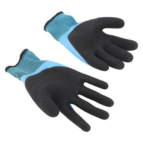 Tough as Nails Electrician Insulated Gloves Deliver Straight Up 1000V High Voltage Shielding with black textured palm grips.