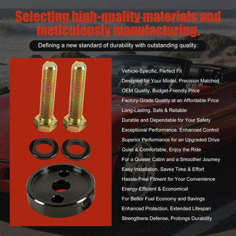 Crankshaft Wear Sleeve Installation Tool For 4BT 5.9L 6.7L B ISB QSB Diesel Engines Precise Front Main Seal Seating Compatible With Key Engine Platforms Replaces OEM 3824500 Heavy Duty Tool For Pro Grade Installations showing components.