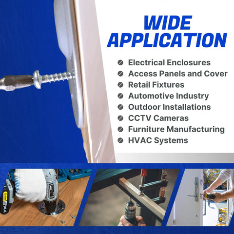 Wide application of Tamper Resistant Torx Security Screws For Sheet Metal usage in various industries and environments.