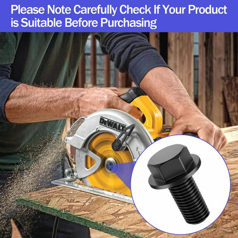 Miter Saw Arbor Bolt Replacement 8mm M8 14534401 For Dewalt Miter Saws Fits 1710 3660 3680, quick blade change demonstration