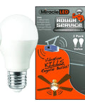 Rough Service 100W LED Light Bulb for Garage, Shop, and Ceiling Fans, Instant Brightness, Shock and Vibration Resistant packaging