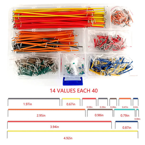 All In One Arduino Starter Kit For DIY Makers With Three 830 Tie Point Breadboards 600 Resistors 200 LEDs jumper wires assortment