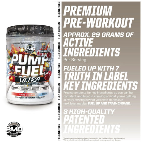 Ultra Insanity Premium Pre Workout Powder For Explosive Muscle Pump Laser Focus Endurance And Recovery Cherry Bombsicle Flavor