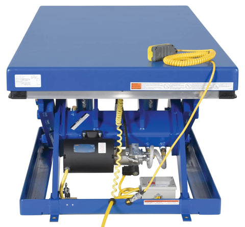 Heavy Duty Electric Hydraulic Lift Table With A Massive 36 X 72 Inch Platform And Epic 8000 Pound Capacity built for efficient material handling.