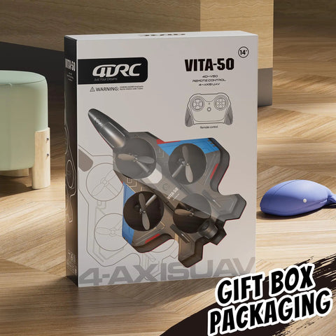 Remote Control Planes For Kids And Adults, Foam RC Airplanes With 360 Degree Flip, boxed with controller, VITA-50 model