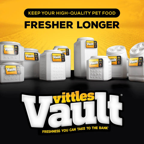 Pet Food Storage Container With Airtight Seal Keeps Dry Kibble Fresh For Dogs And Cats Up To Fifty Pounds Pest Proof Lid
