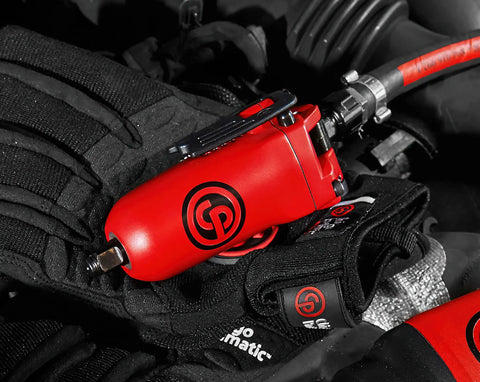 CP7721 Three Eighths Inch Air Impact Wrench For Industrial Repair on mechanic gloves