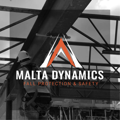 Construction worker wearing Warthog MAXX Side D-Ring Fall Protection Safety Harness With Removable Safety Belt, X-Small