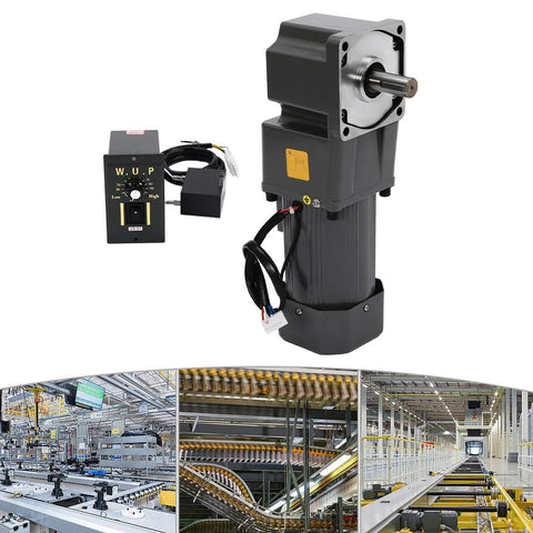 heavy duty industrial gear motor with 36Nm gearbox and 90 degree output shaft for high torque applications in automation