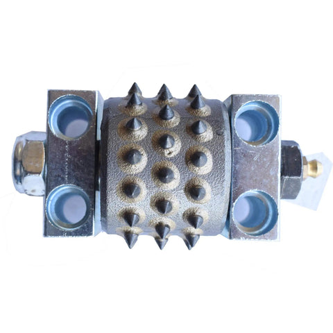 Beefed-Up 45 Pin Bush Hammer Replacement Heavy-Duty Roller for Frankfurt STI HTC Husky Grinders, durable carbide pins