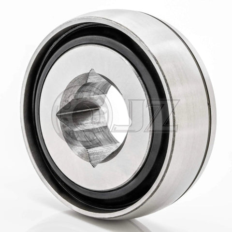 Pro Grade Agricultural Bearing 1 1/8 Square Bore 3 543 Outside Diameter with grease port for tractor equipment.