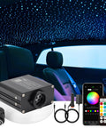 Meteor Twinkle 370 Piece Bluetooth RGBW Fiber Optic Headliner Light Kit For Cars And Home Theaters with app and remote control