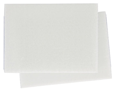 Paint Edger Pro Kit With Two Pack Painter's Pad Refills For Crisp Baseboard And Ceiling Edges, adjustable pads displayed closely.