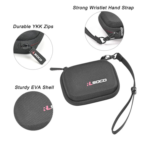 Hard Shell Case For FLIR One Gen 3 One Pro One Pro LT And TOPDON Duo TC001 TC002 Series Plus Fluke TC01A TC01B TC01C case with YKK zips and wrist strap