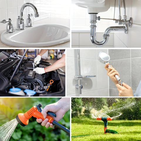 nitrile o-ring seal kit used in plumbing, automotive and garden