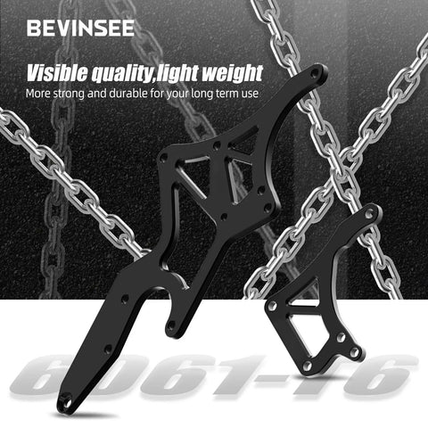 LS Engine Serpentine Bracket Kit For Alternator And Power Steering Pump Swap Compatible With Chevrolet LS1 LS2 LS3 aluminum parts