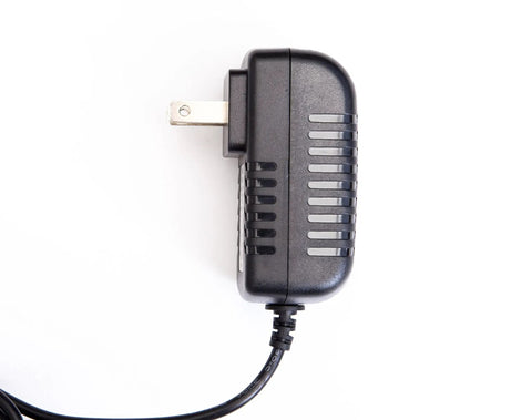 AC To DC Power Adapter For Roland EP 9 Digital Piano That Just Works With Switching Cable PS UL Listed Safe 5 Year Free Replacement Warranty Non OEM Parts Included, side view.
