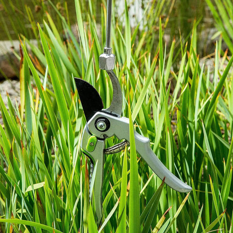 Premium Telescoping Magnetic Pickup Tool Set With 36 Inch Flexible Grabber in tall grass