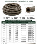 Straight Up Realistic Artificial Tree Bark Cable Cover With Hollow Flexible Vine Conduit Tube for No Sweat Garden Wire Concealment and Backyard Landscape Setup image with rope details.