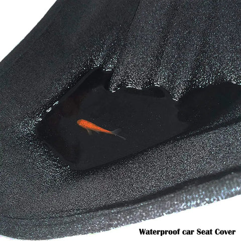 Waterproof Front Seat Cover Protector For Cars And SUVs Sweat Guard Three Layer Towel Material With Non Slip Backing