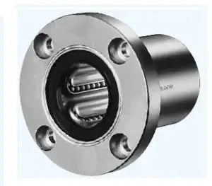 ✝️ KBF8GUU NB Bearing 8mm Ball Bushings Linear Motion Bearing front view showing smooth motion design for mechanical systems.