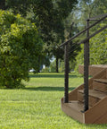No Sweat Diy Steel Cable Railing System For Sleek Stair Handrails Pre Drilled Base Mount Kit Comes Fully Loaded With Hardware Ready For Instant Setup White 42 Inch on modern wood stairs.