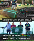 Group using Heavy Duty Lawn Leveling Rake With A 36 Inch Steel Handle for Fast Yard Leveling and Flat Surface Creation