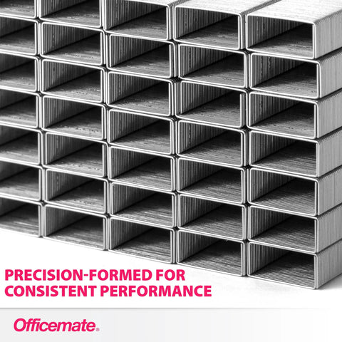 No Hassle Chisel Point Staples With One Quarter Inch Legs Serve As Workhorse Fasteners In Five Huge Boxes For Twenty Five Thousand Total Units.