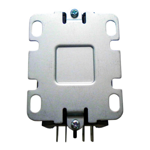 Front view of a Heavy Duty Enclosed Contactor 1 Pole 32 Amp 24 Volt Coil Replacement for Carrier Bryant Payne HVAC Systems P282-0311.