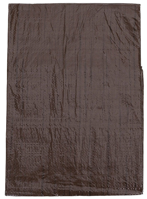 Heavy Duty All Purpose Poly Tarp 25 By 40 Ft 5 Mil Waterproof Reversible Brown And Green Outdoor Cover for Lawn Tools