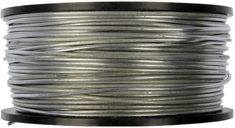Top Shelf 16 Gauge Mechanics Wire 3 Pound Spool 288 Feet, heavy duty steel wire on a spool, ideal for garage repairs.