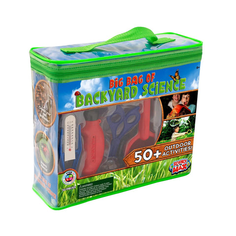 Totally Awesome Backyard Science Kit With 50 Plus Projects A 32 Piece Experiment Set For Kids Aged 8 To 12 box view
