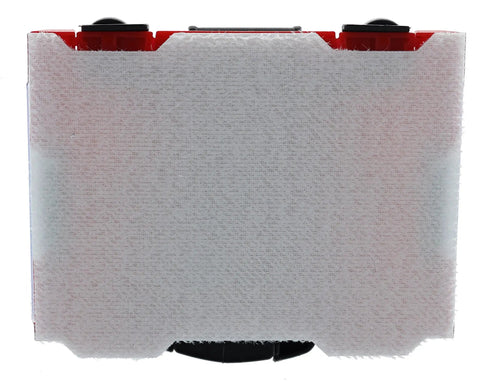 Paint Edger Pro Kit with two pack painter's pad refills showing white pad surface for baseboard and ceiling edges.
