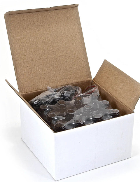 Grab Some Dope 2 Oz Amber Glass Bottles With Eye Droppers And Tight Black Caps For Essential Oils Perfumes And Diy Liquids Uv Blocking Design Keeps Formulas Fresh Perfect Purse Fit Legit 12 Pack Ready For Everyday Use in an open box.