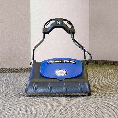 Powr-Flite Industrial Wide Area Carpet Vacuum Cleaner Bagged PF2030 30 Inch Cleaning Path heavy duty design with foldable grip