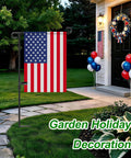 Sturdy Wrought Iron Garden Flag Stand For Outdoor Use Keeps Your 12.5 By 18 Inch Garden Flags Upright All Season Display