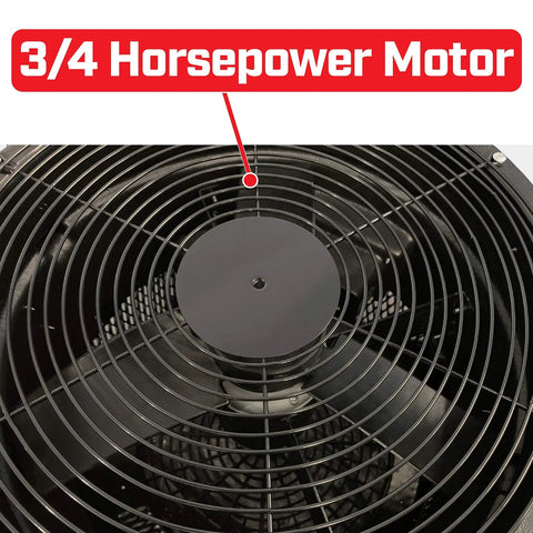 3/4HP motor and fan assembly for Hella Powerful 3/4HP Air Blower Unit For Wacky Waving Inflatable Tube Guy.