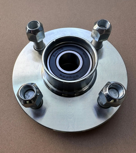Front Wheel Hub Assembly With Bearing for Yamaha Golf Carts 1992-2025 G8 G9 G11 G14 G16 G19 G20 G21 G22 G27 G29 4 Lug Replacement