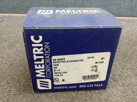Rock Solid Industrial Socket Receptacle With Switch For Making And Breaking Under Load Rated 30A 690Vac 250Vdc Ip55 Compact Design box packaging with detailed specifications.