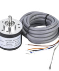 Incremental Encoder With Quick Response Internal ASIC System Wide Voltage 5 To 26 Volts 38 Millimeter Diameter 1024 PPR