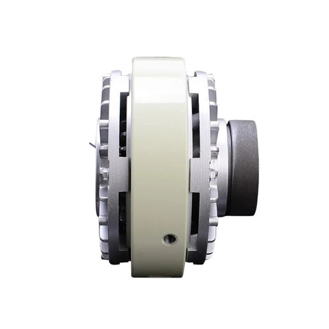 Heavy Duty Magnetic Particle Clutch And Powder Brake For Printing And Paper Machines side view, 5 kg torque, shaftless design