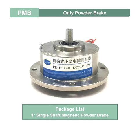 Micro Magnetic Powder Brake Clutch For Industrial Motors, 1800 RPM, Torque Range 0.5 To 10 Nm, Load 0.05 To 1 Kg, single shaft unit