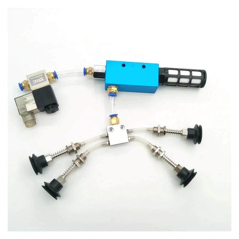 High Efficiency Pneumatic Vacuum Generator With Air Exhaust Ejector And Negative Pressure Control Valve for industrial automation