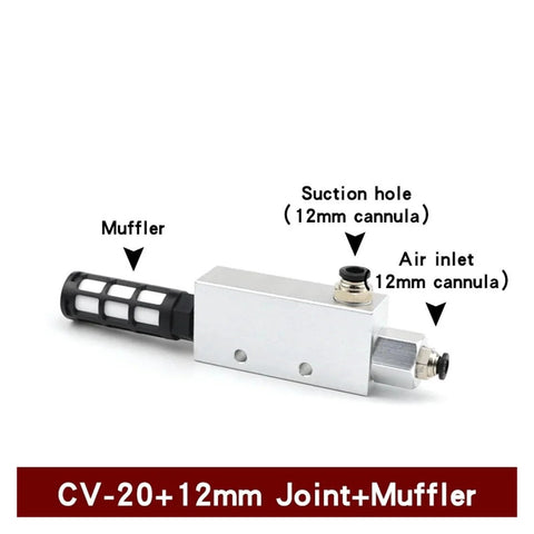 Beefy Vacuum Generator System With Suction Cup Negative Pressure Control Vacuum Valve And Air Ejector For Precise Gripping